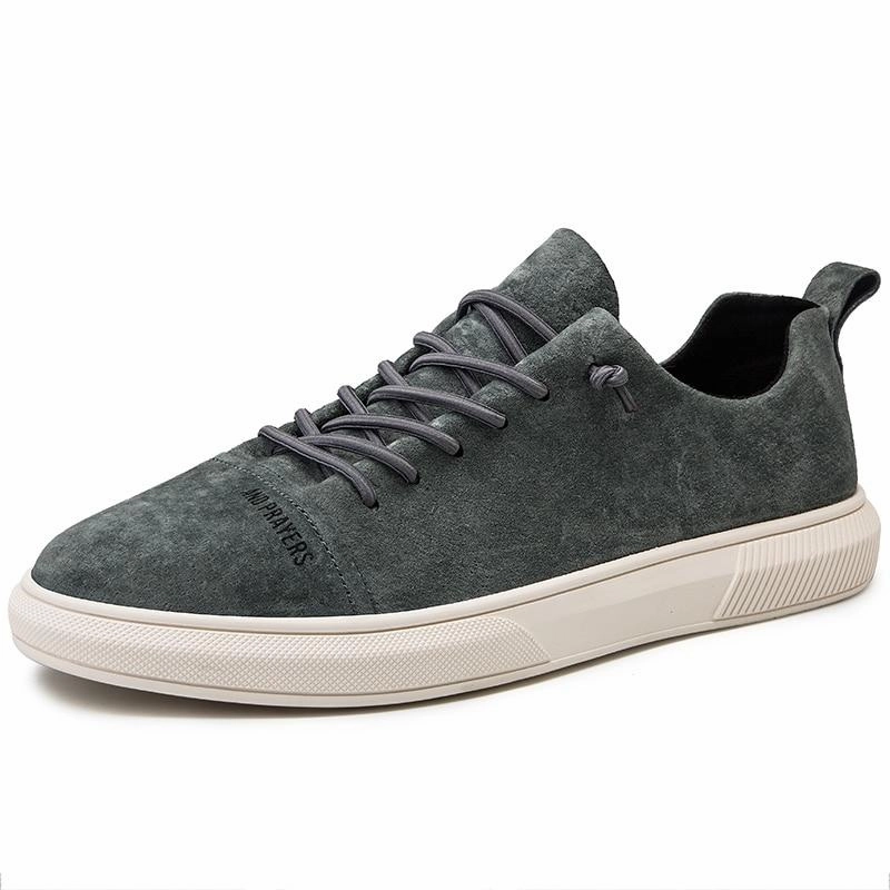  West Louis Designer British Style Suede Leather Sneakers