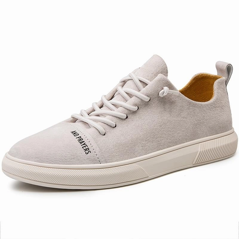 West Louis Designer British Style Suede Leather Sneakers