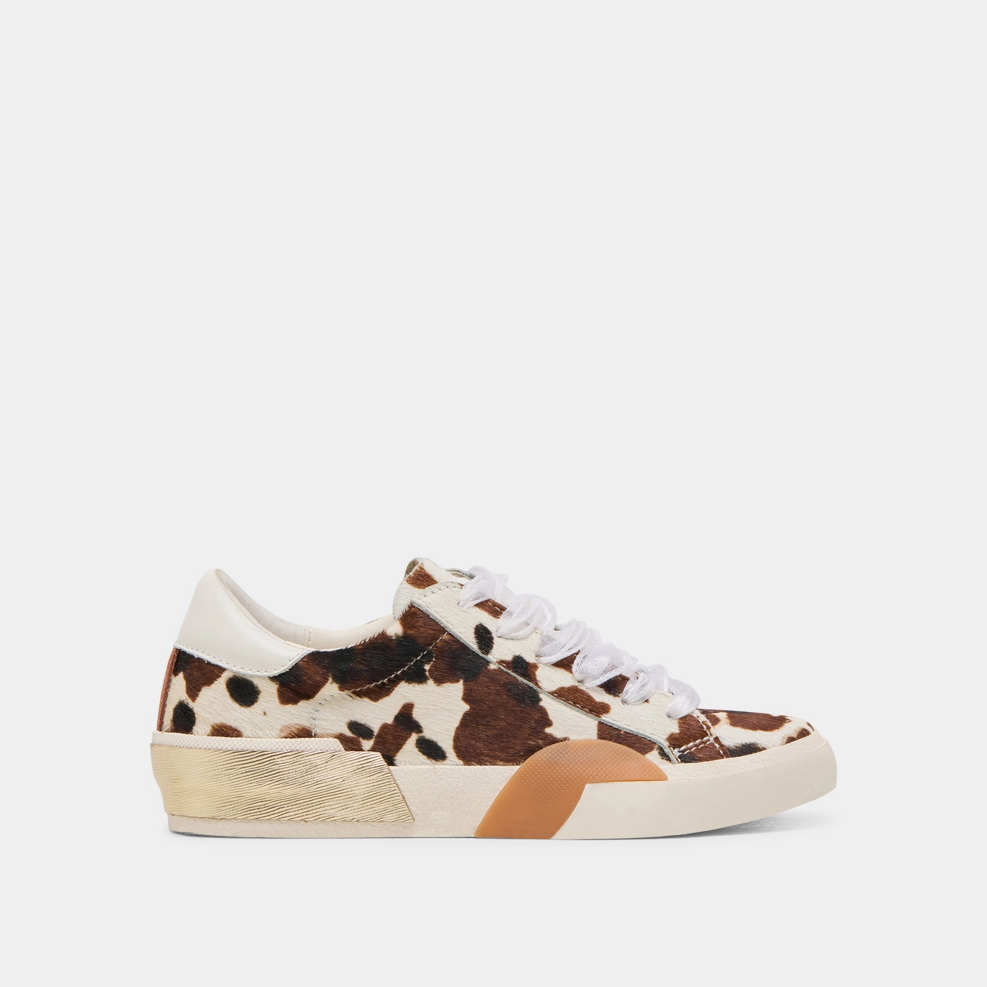 ZINA SNEAKERS COCOA TAURUS CALF HAIR