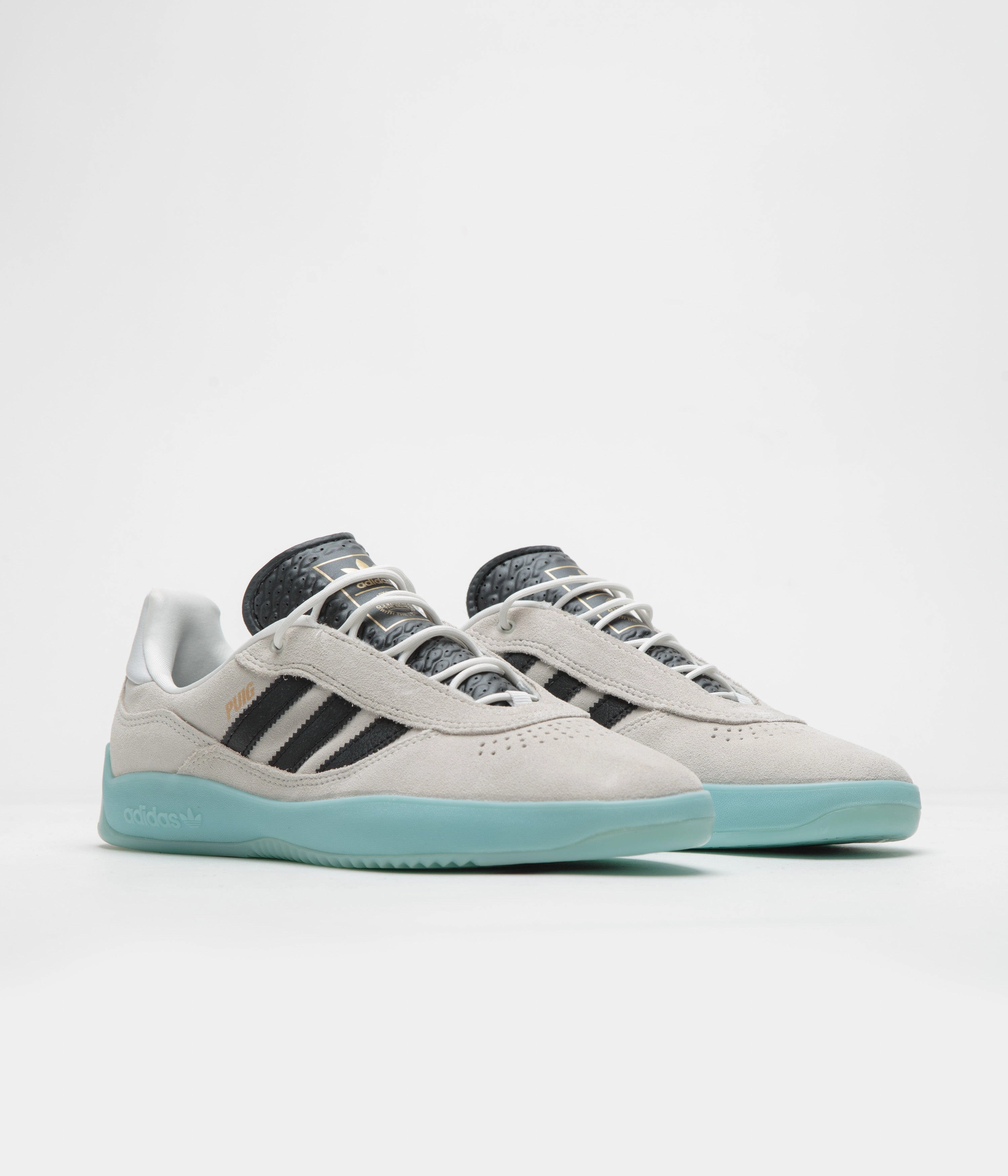 Alexander Wang Shoes Adidas Adidas Puig Shoes - Crystal White / Core Black / Light Aqua