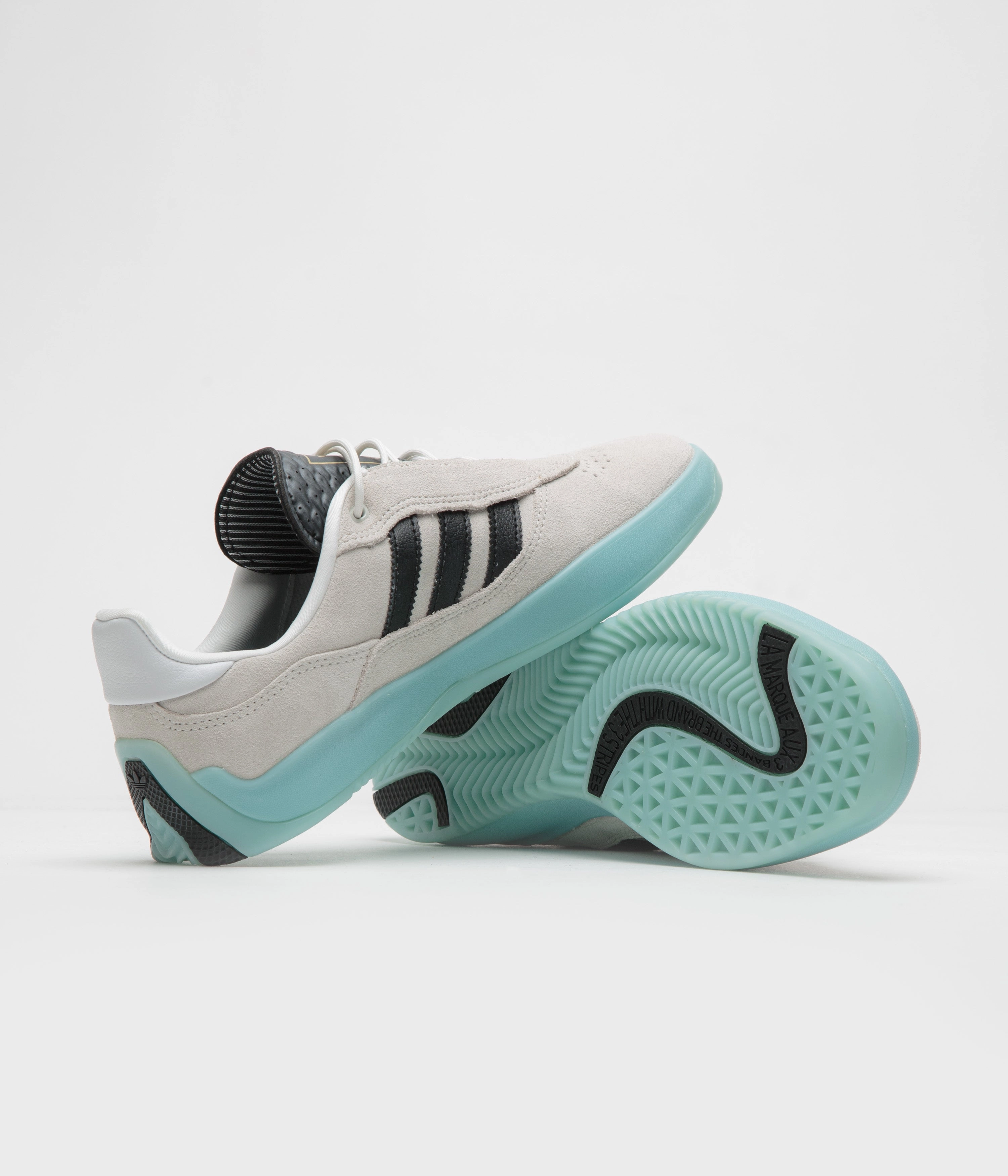 Adidas Shoes Y3 Adidas Puig Shoes - Crystal White / Core Black / Light Aqua