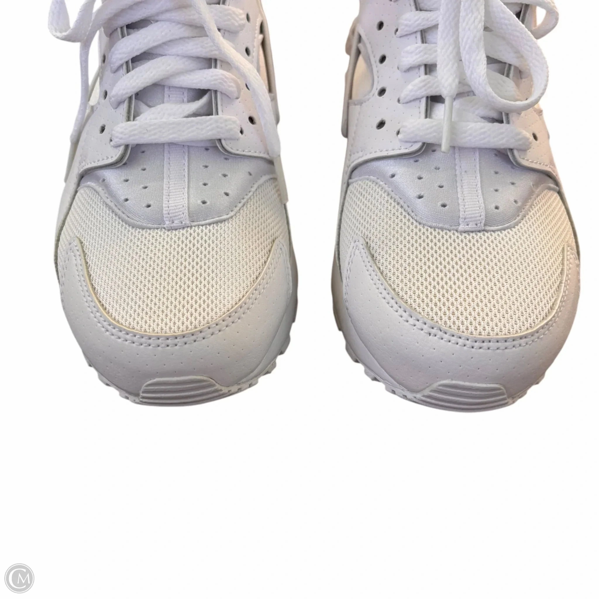 Shoes Athletic By Nike In White, Size: 7.5 Nike Shoes With Velcro Strap