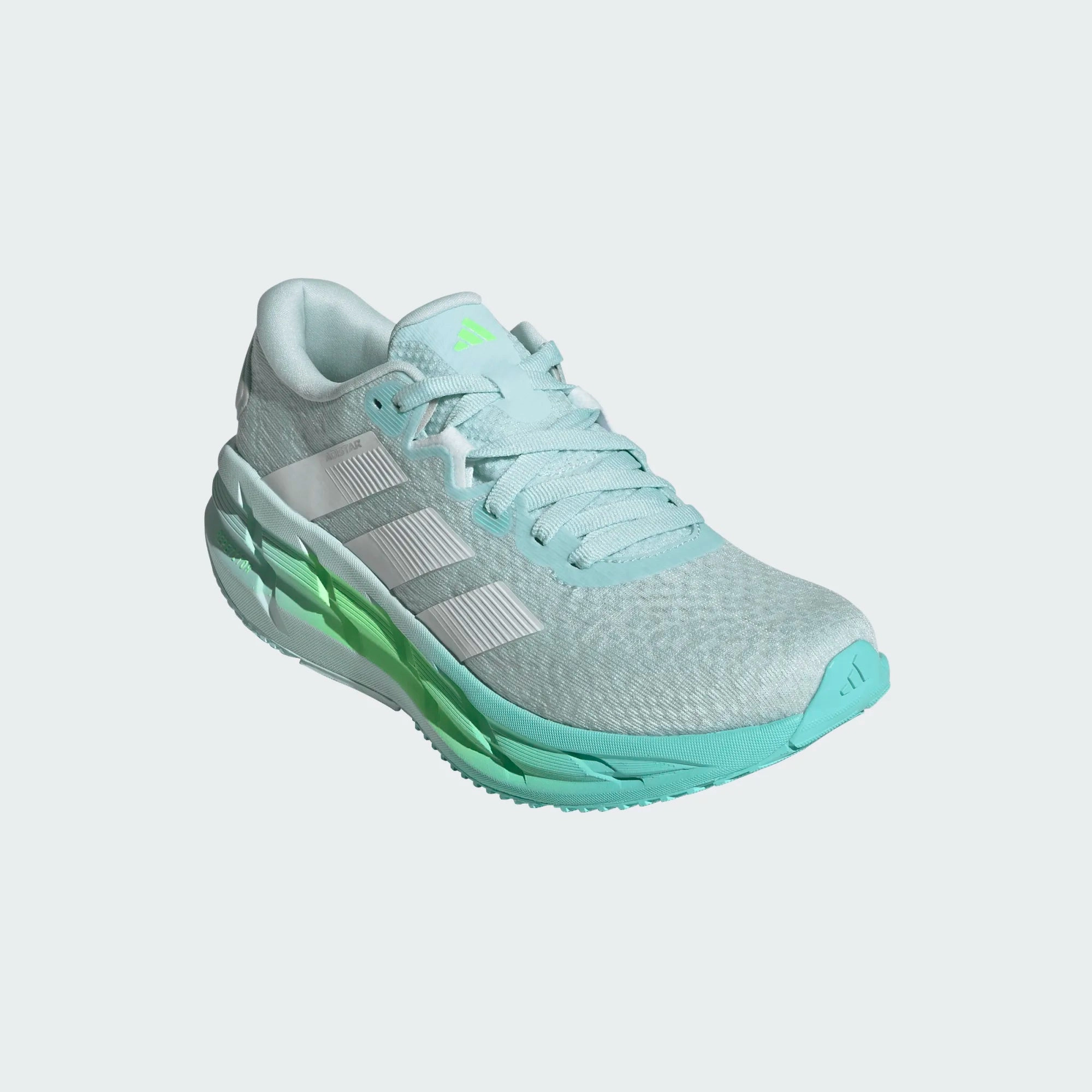 Adidas | Adistar 4 | Women's | Halo Mint/Zero Met/Lime Burst Running Light Weight Shoes