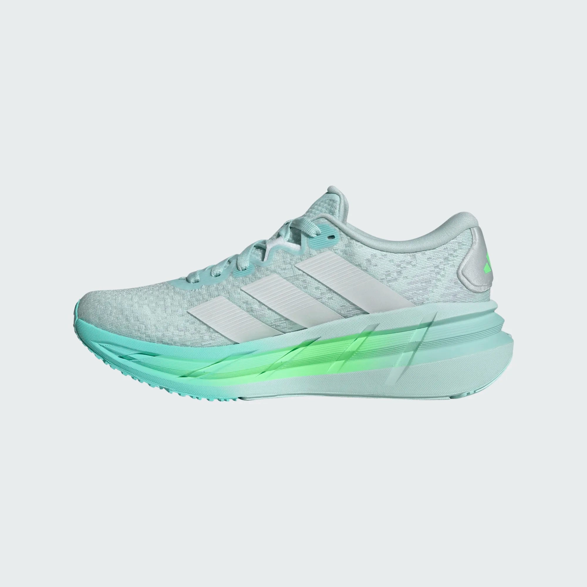 Adidas | Adistar 4 | Women's | Halo Mint/Zero Met/Lime Burst Air Max 2017 Running Shoe 10.0