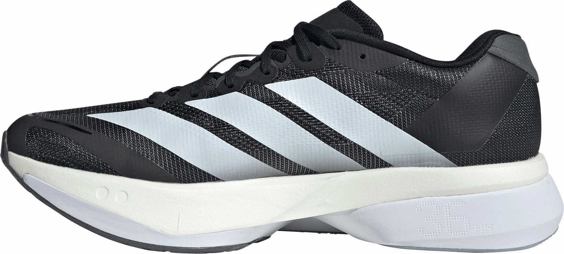 adidas Adizero Boston 13 Mens Running Shoes - Black Training In Carbon Plate Shoes