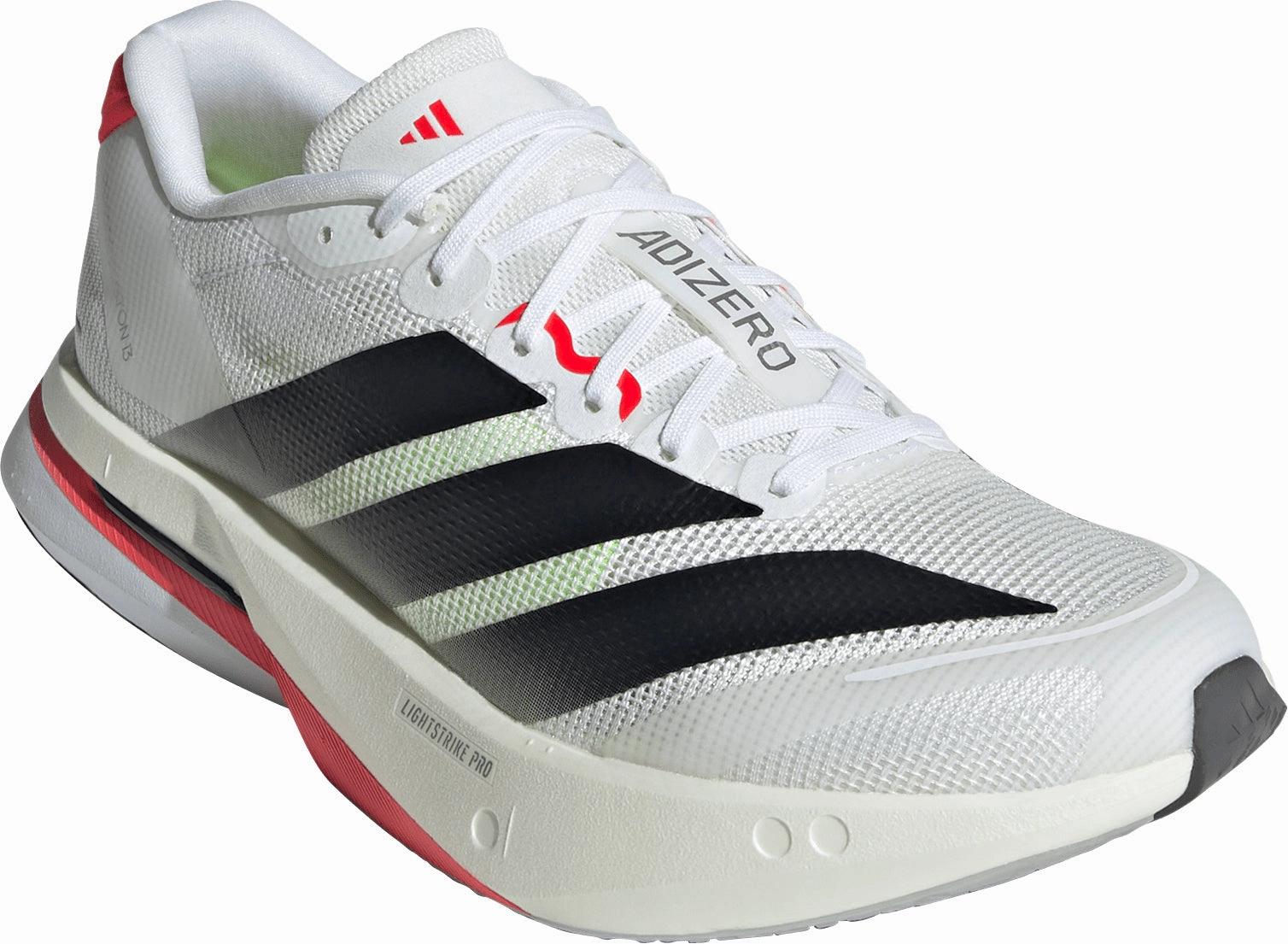 adidas Adizero Boston 13 Womens Running Shoes - White Adidas Adizero Training Shoes