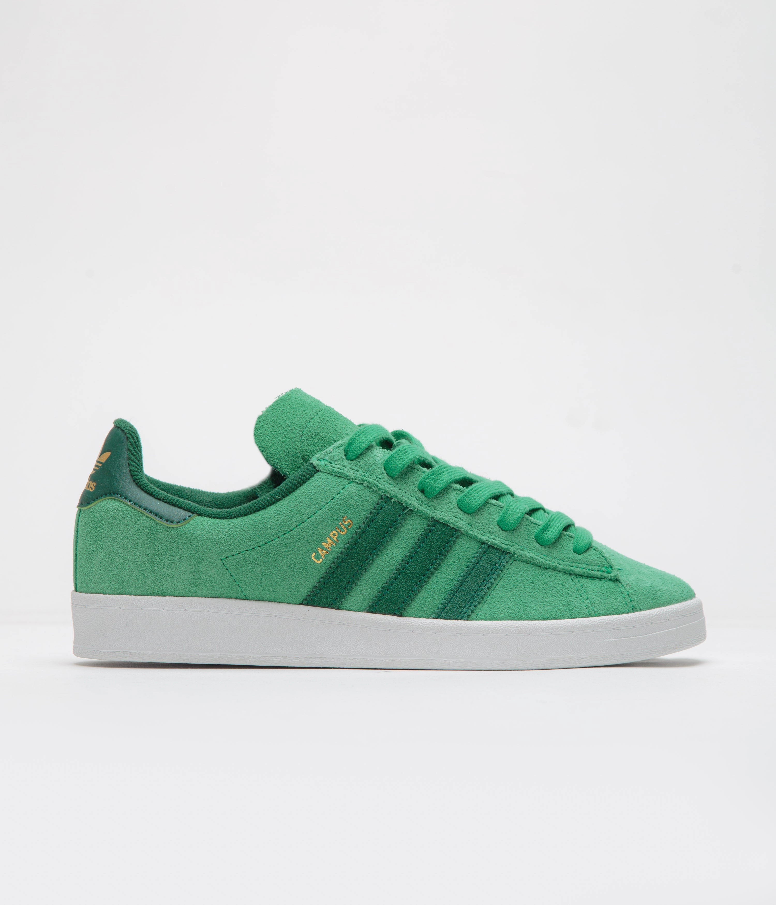 Adidas Adizero Varner Wrestling Shoes Adidas Campus ADV Shoes - Court Green / Collegiate Green / FTWR White