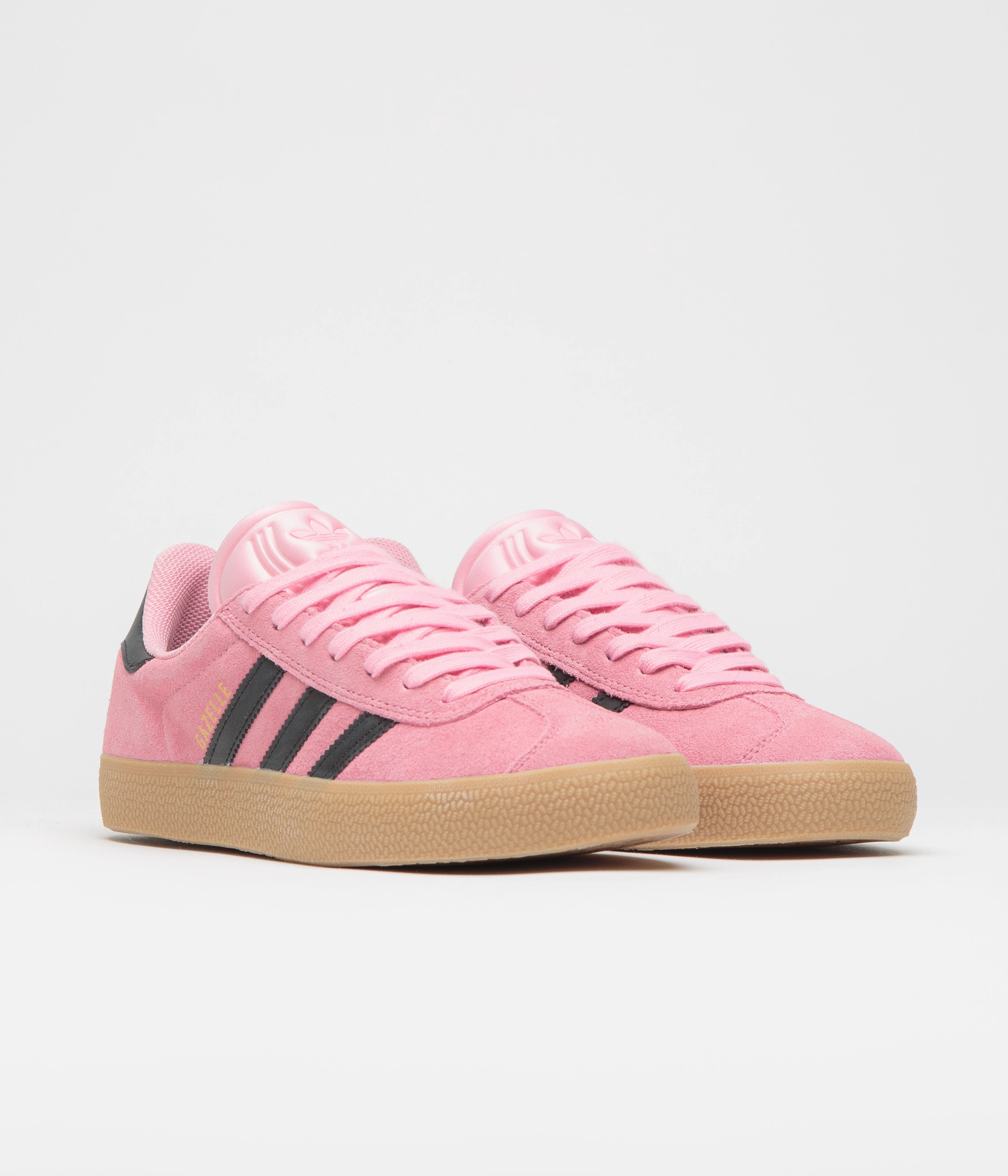 New Adidas Shoe Adidas Gazelle ADV Shoes - Light Pink / Core Black / Gum4