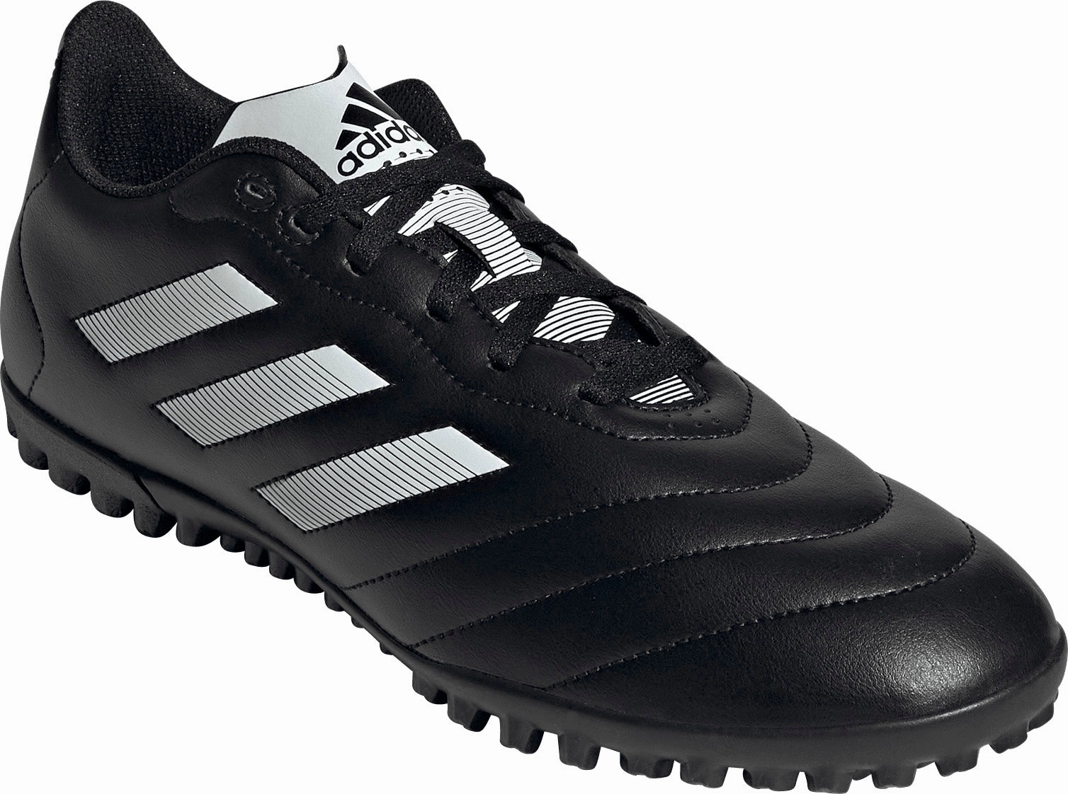 Turf And Grass Soccer Cleats adidas Goletto VIII Turf Mens Football Boots - Black