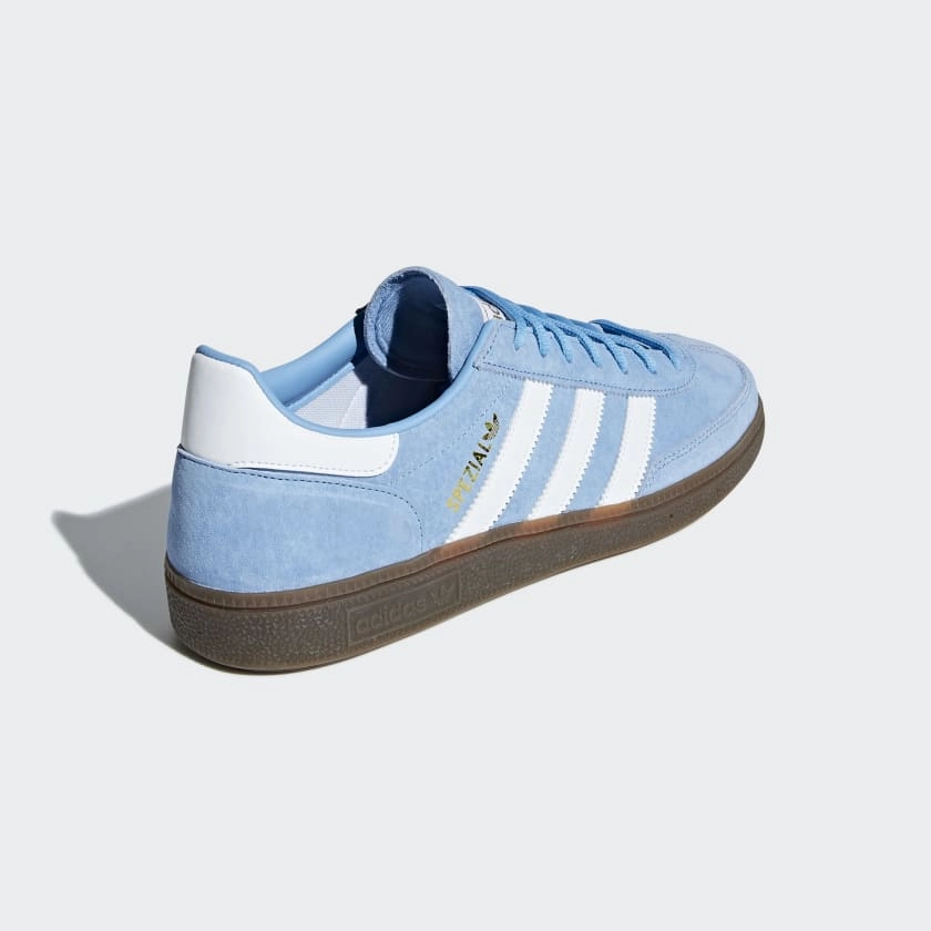 Adidas Shoes New Style adidas Handball Spezial Men's Light Blue Suede Trainers BD7632