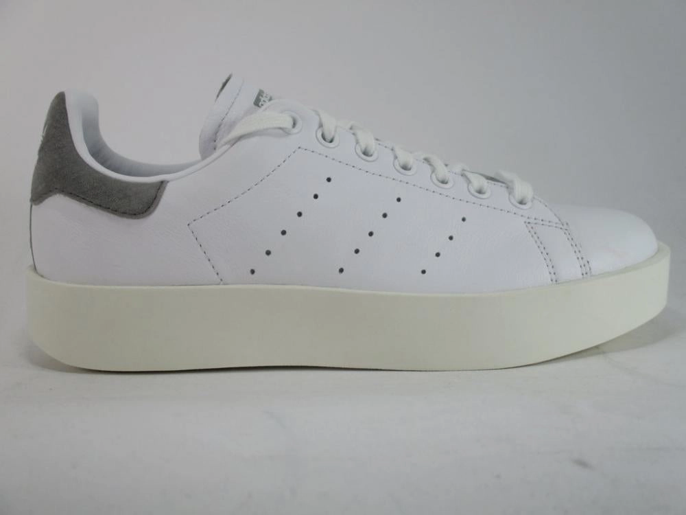 Sneakers Cool Adidas Originals scarpa sneakers da donna con zeppa Stan Smith Bold W CQ2829 bianco-grigio