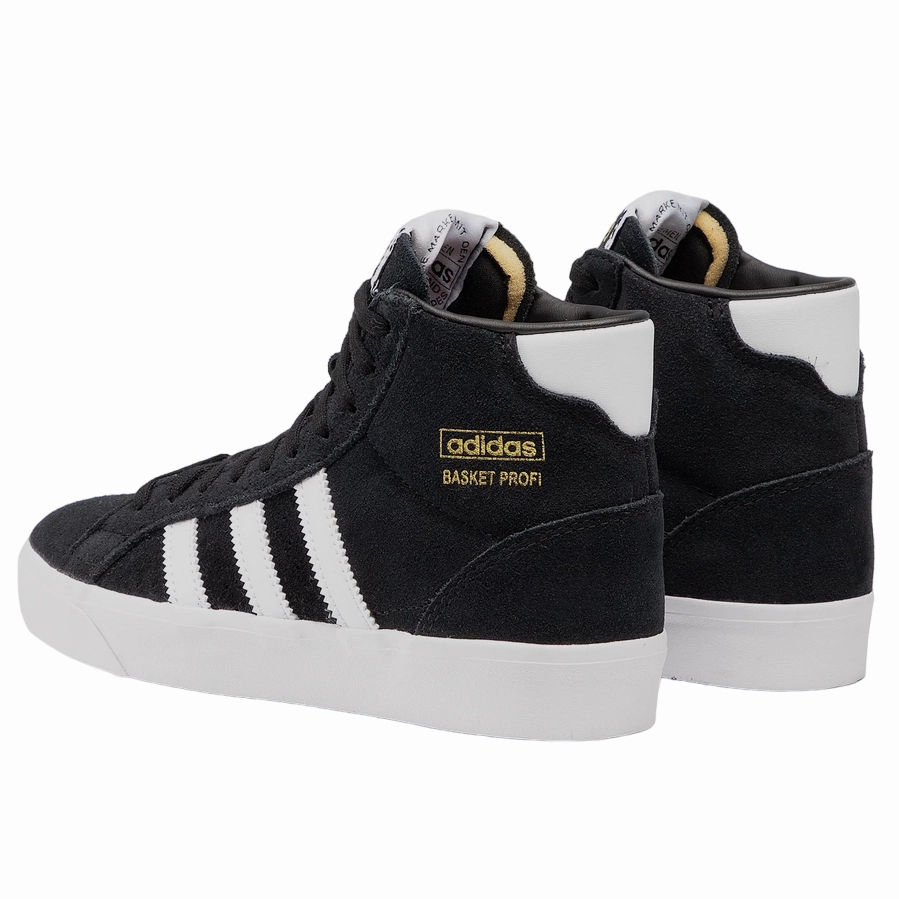 Adidas Originals scarpa sneakers per ragazzi Basket Profi J FY1058 nero bianco