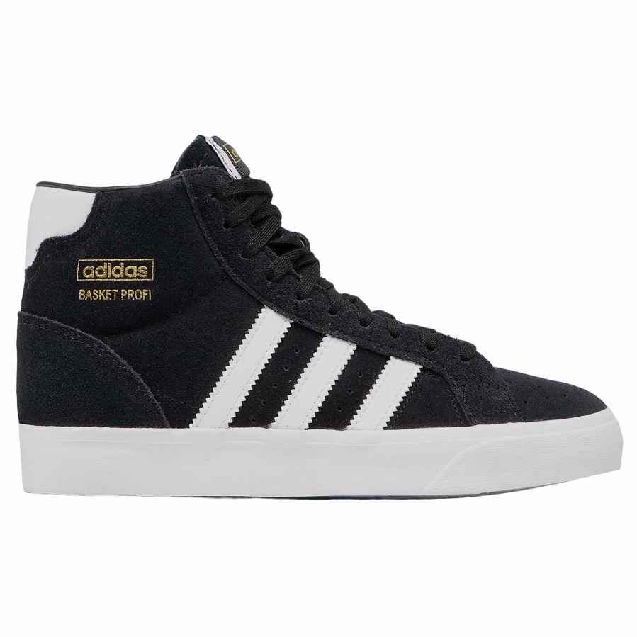 Adidas Originals scarpa sneakers per ragazzi Basket Profi J FY1058 nero bianco 
