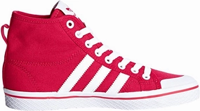 Best Sneakers Gym Adidas Originals sneakers alta in canvas da adulti  Honey Stripes Mid W D65881 rosso