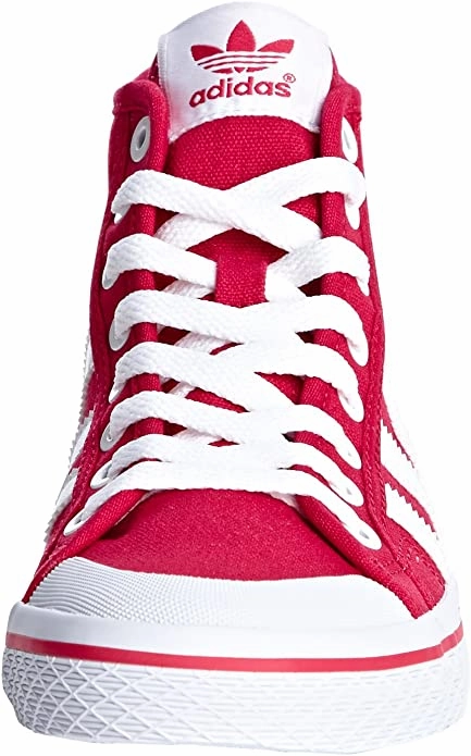 Adidas Originals sneakers alta in canvas da adulti  Honey Stripes Mid W D65881 rosso White Toddler Sneakers