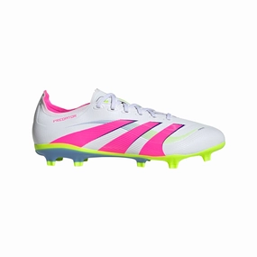 Sam Kerr Cleats Soccer adidas Predator League FG Firm Ground Soccer Shoes - FTWhite/ LucPink/ Luclen