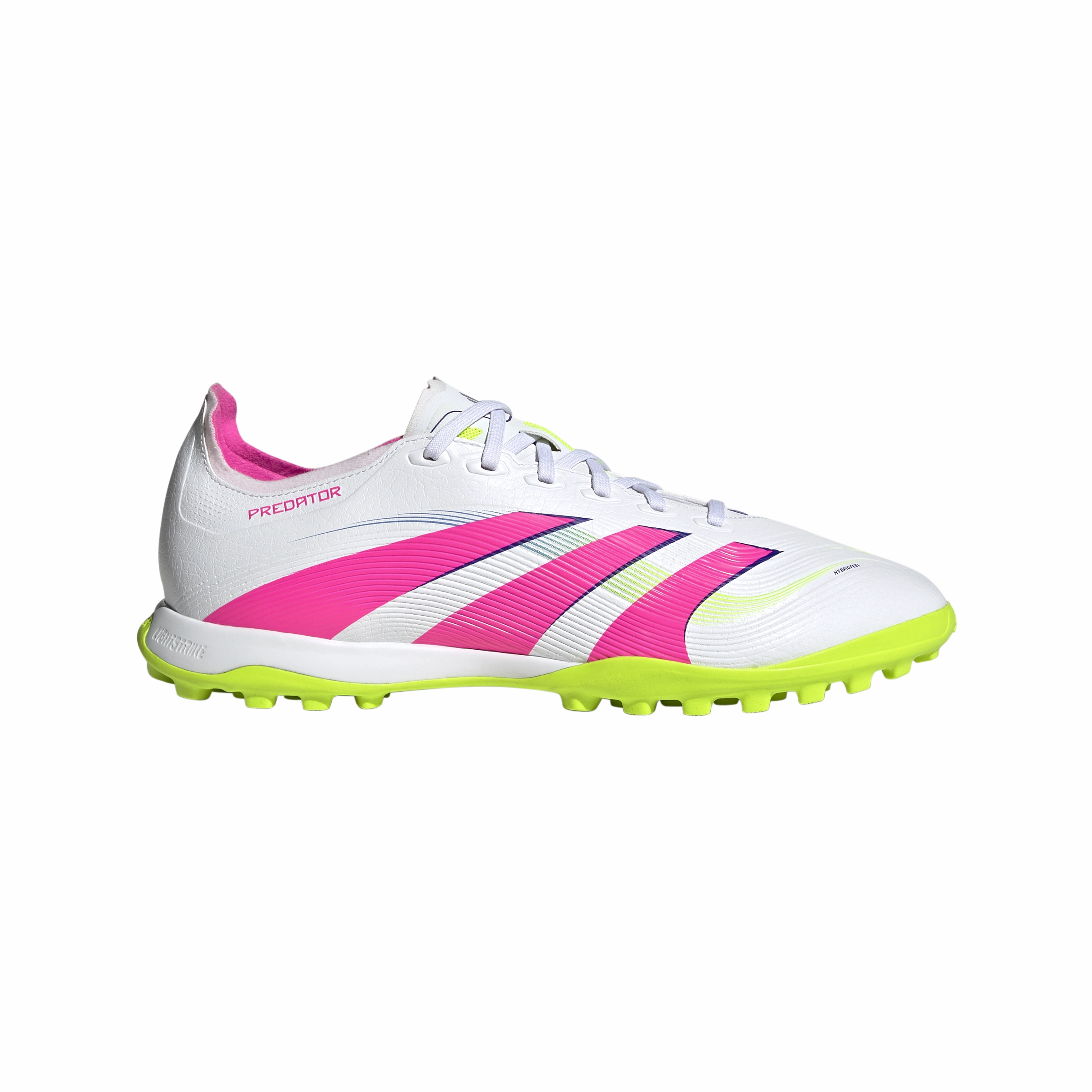 Mini Soccer Cleats adidas Predator League TF Turf Soccer Shoes - FTWhite/LucPink/Luclem