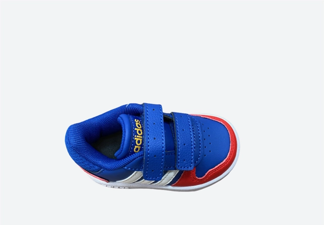 Adidas scarpa sneakers da infante Hoops 2.0CMF I FY9445 blu-rosso-bianco Eminem Sneakers