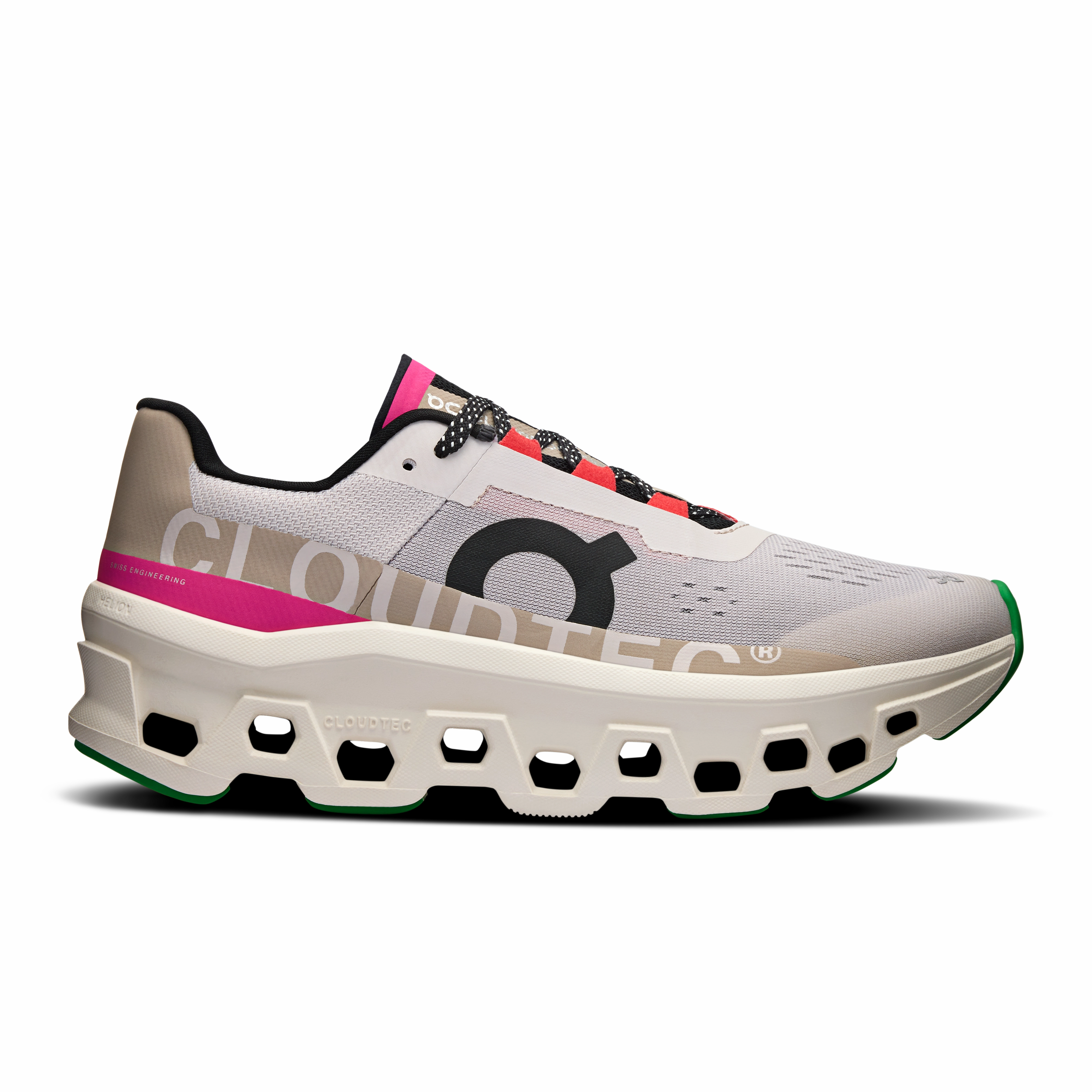 New Running Shoes On Running Women's Cloudmonster Shoes - Silver / Ivory