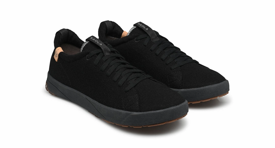 Cannon Knit M 2.0 Wool Black Djokovic Sneakers