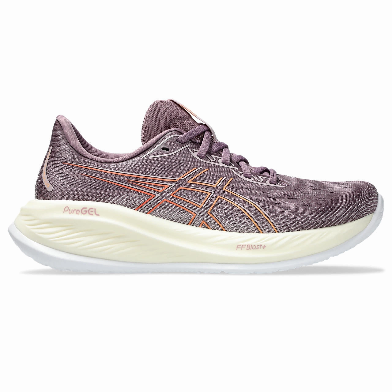 WOMEN'S CUMULUS 26 - B - 501 DUSTY MAUVE/FADED ORANGE Asics Gel Foundation Shoes