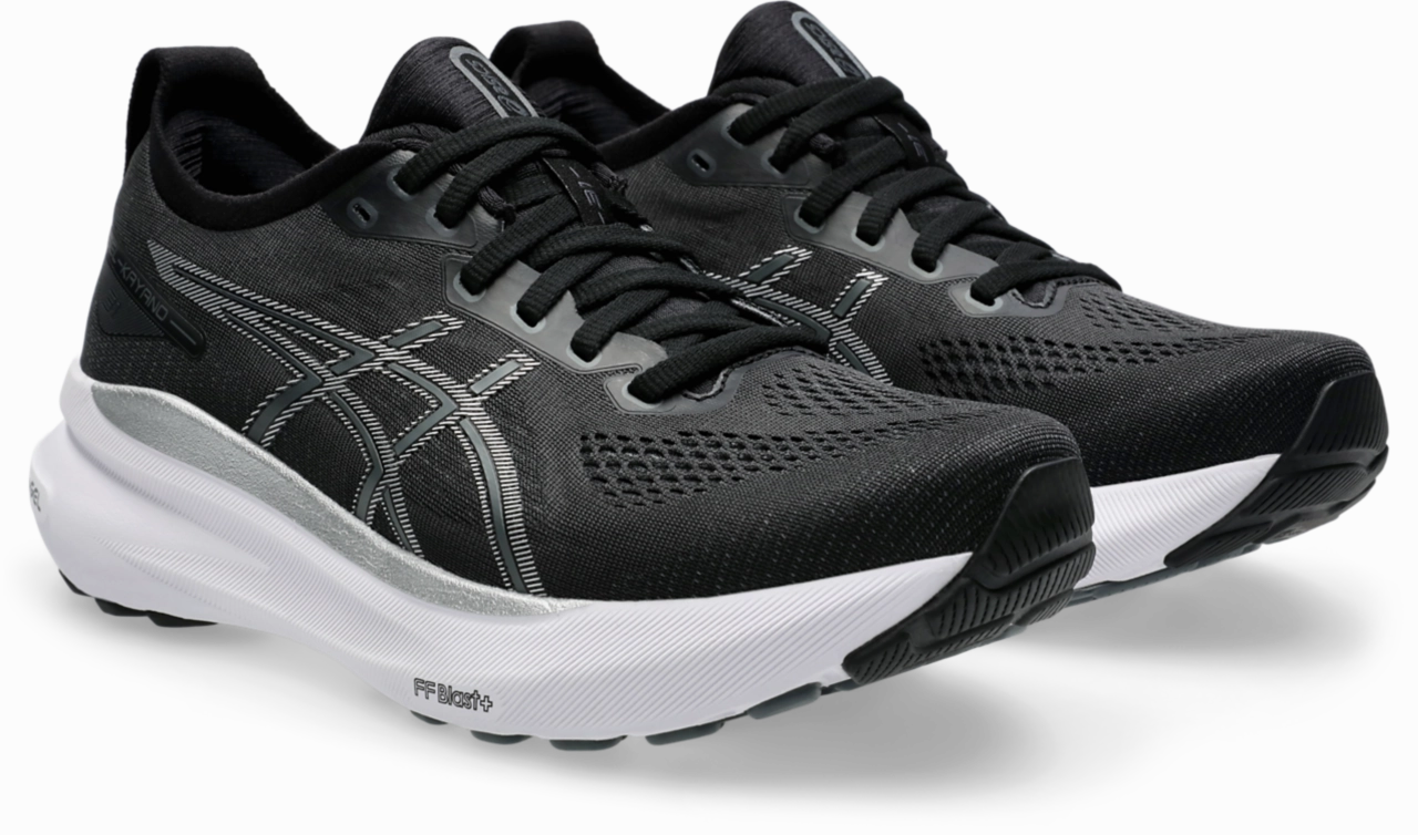 Training Gym Shoes Women's GEL-Kayano 31 (002 - Black/Pure Silver)