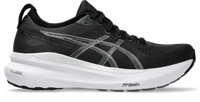 On Shoes For Weight Training Women's GEL-Kayano 31 (002 - Black/Pure Silver)