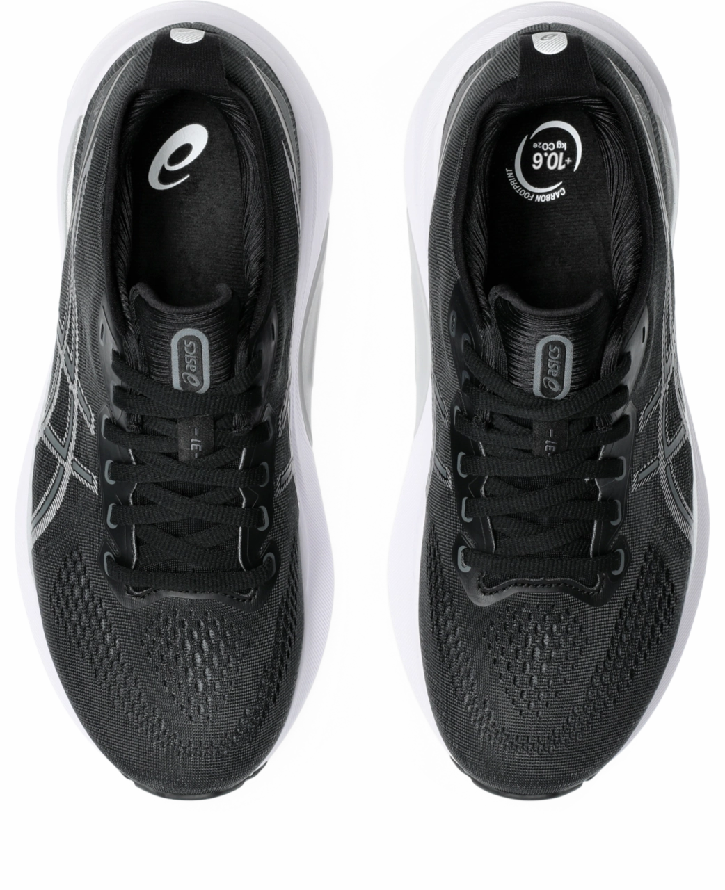 Women's GEL-Kayano 31 (002 - Black/Pure Silver) Weave Shift Xt Training Shoes