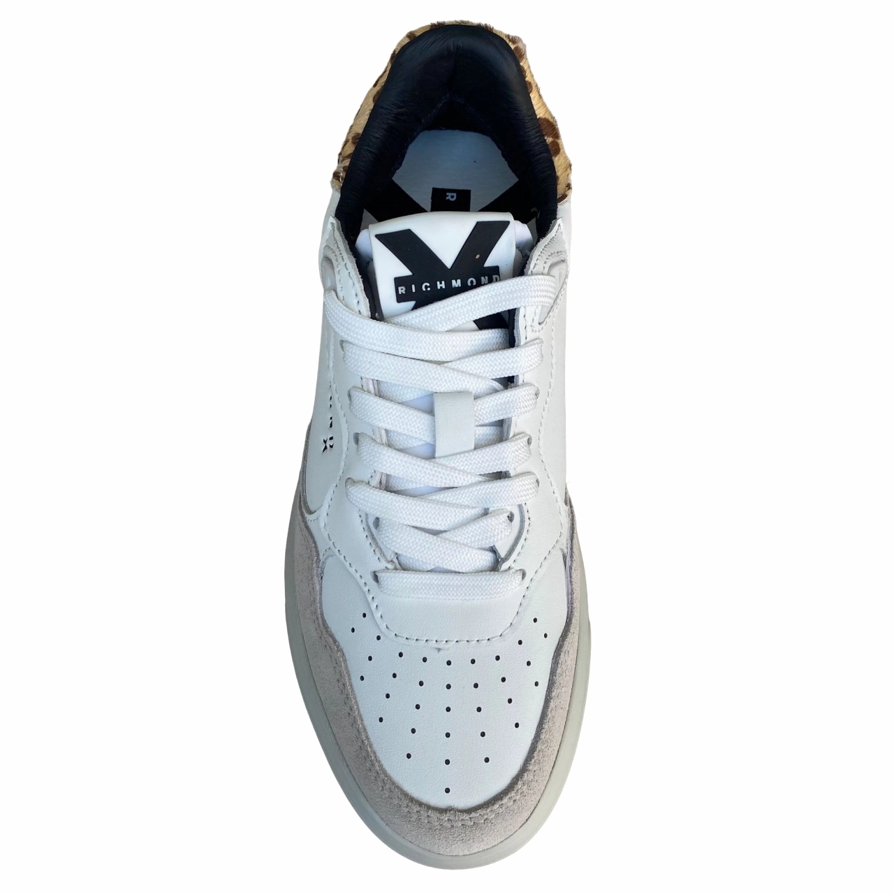 Sneakers Sparkle John Richmond scarpa sneaker da donna 22309/CP C avorio