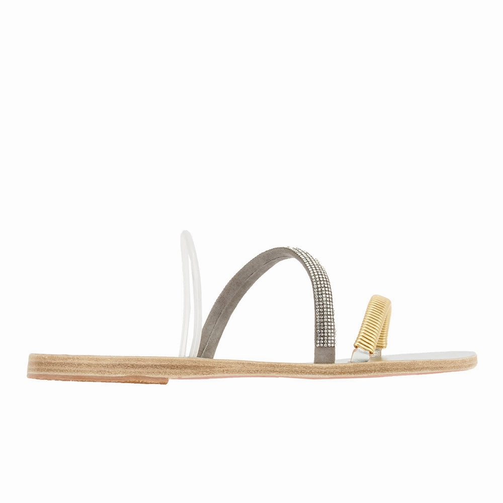 Polytimi Chain/ Strap Silver Loulou Sandals
