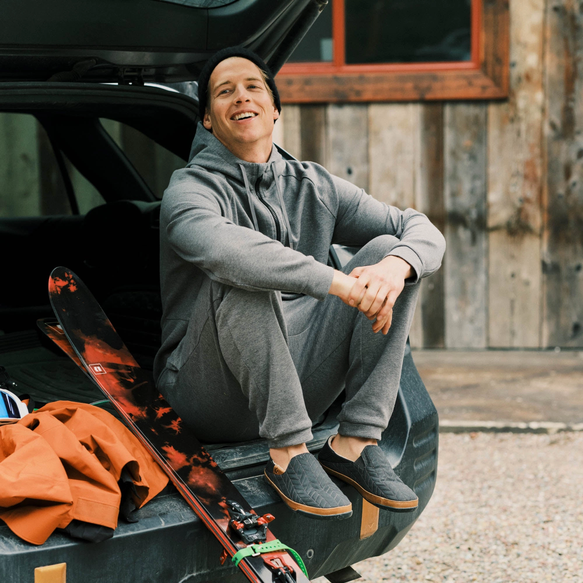 Vibram Hiking Shoes Waterproof Hanohano - Dark Shadow