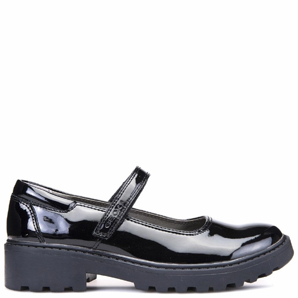 Geox J Casey G. P Touch Fastening School Shoes