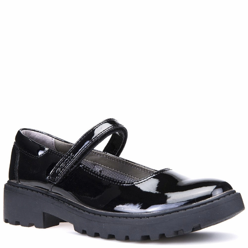 Geox J Casey G. P Touch Fastening School Shoes