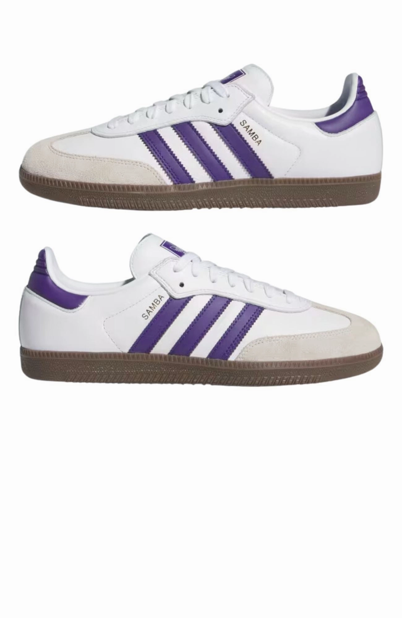 World's Best Soccer Cleats Samba Adv Cloud White Collegiate Purple