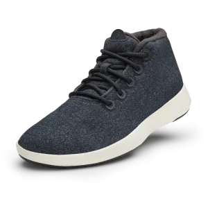 Allbirds Wool Runner-up Mizzles - LIMITED EDITION: Dark Gray (Natural White Sole) Gym Running Shoes