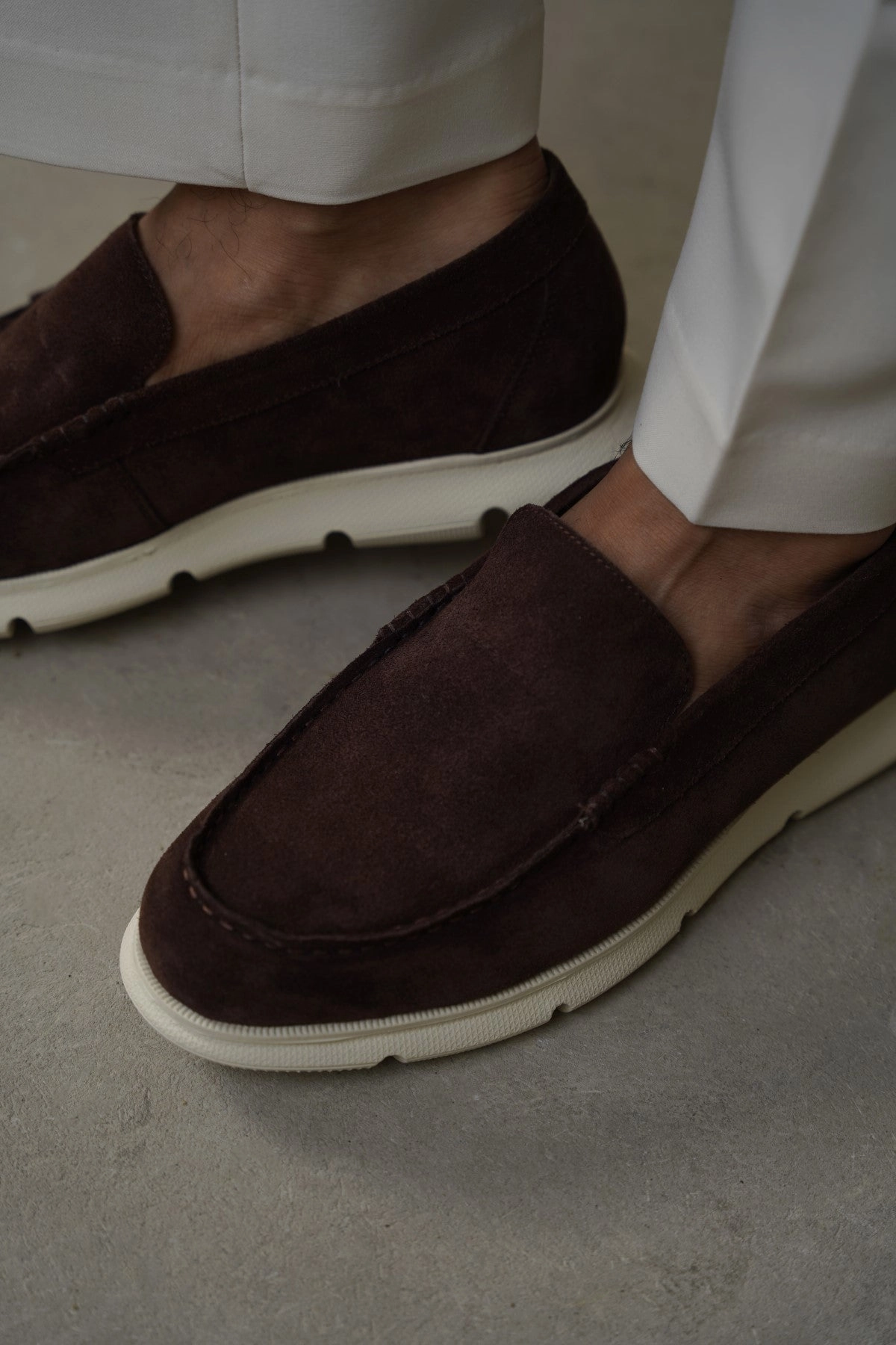 Easy Spirit Devitt Loafers AIR-SOLE SUEDE LOAFERS