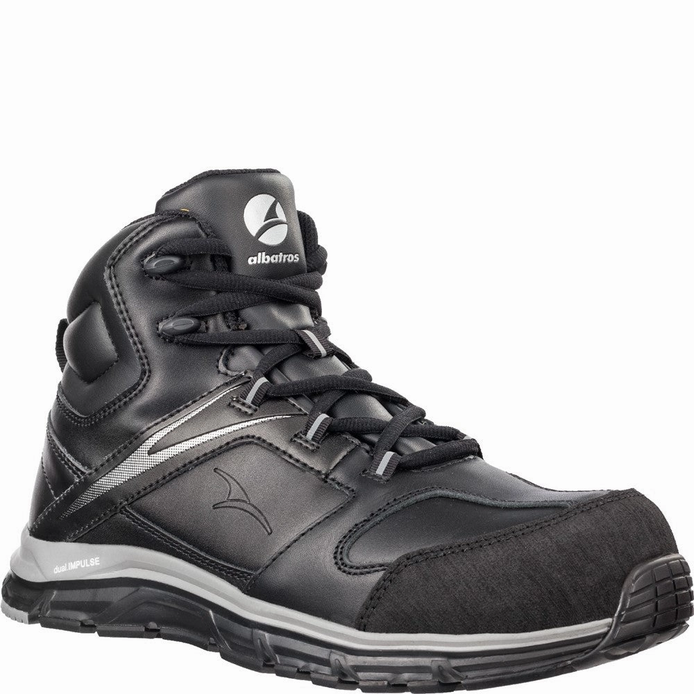 Waterproof Clipless Mtb Shoes Albatros Vigor Impulse Mid Safety Boot