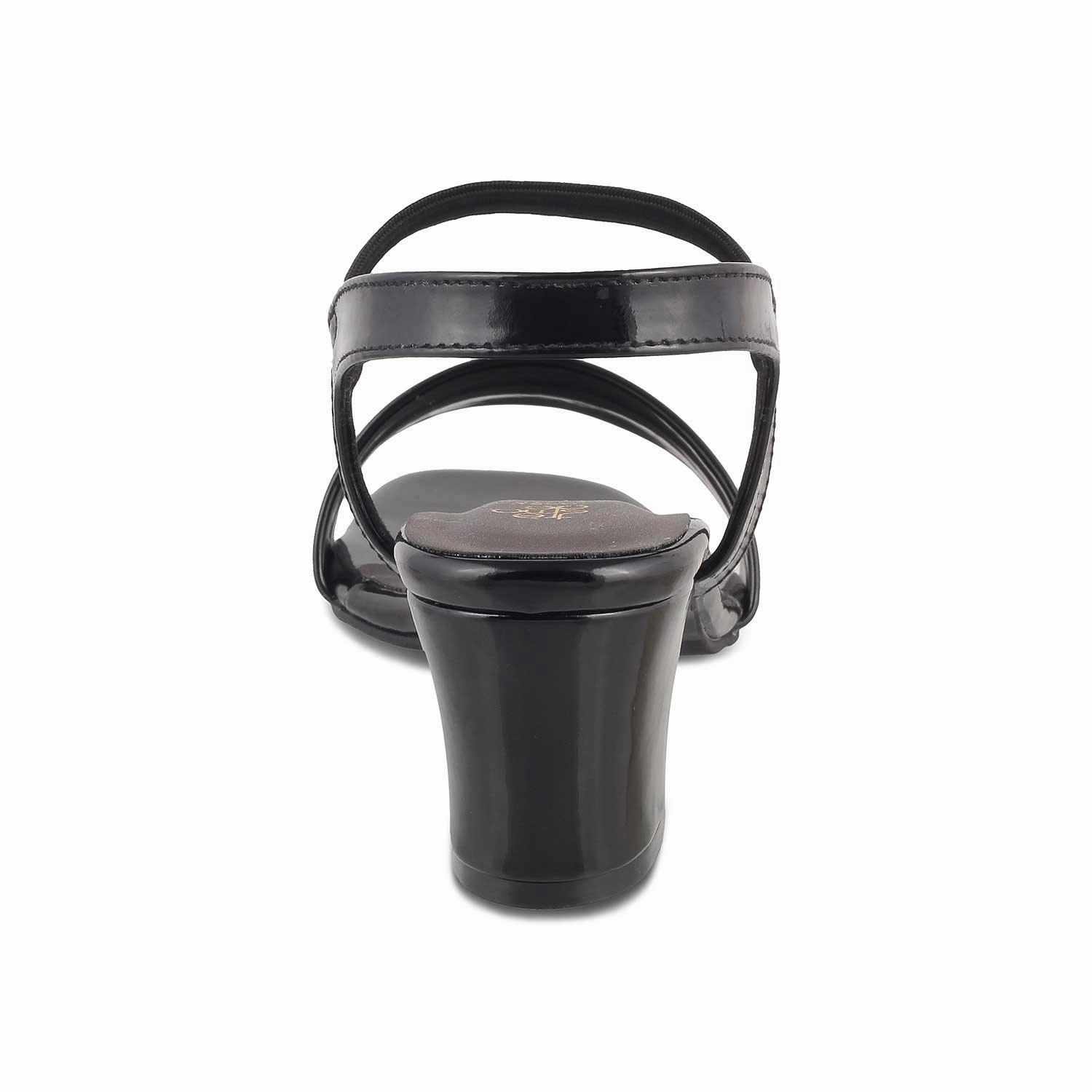 The Rachel Black Women's Dress Block Heel Sandals Tresmode Best Hiking Sandals For Plantar Fasciitis