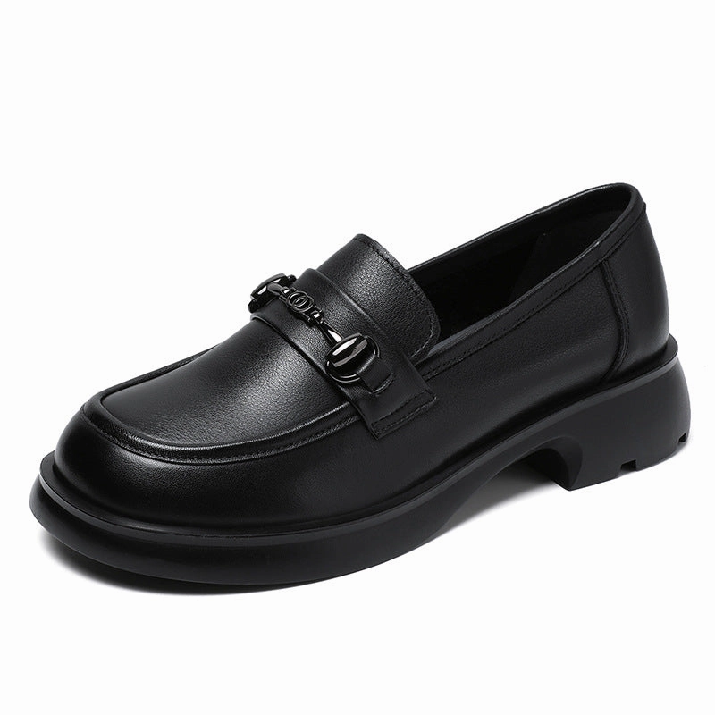 Women Casual Classic Minimalist Leather Loafers Johnston And Murphy Penny Loafers