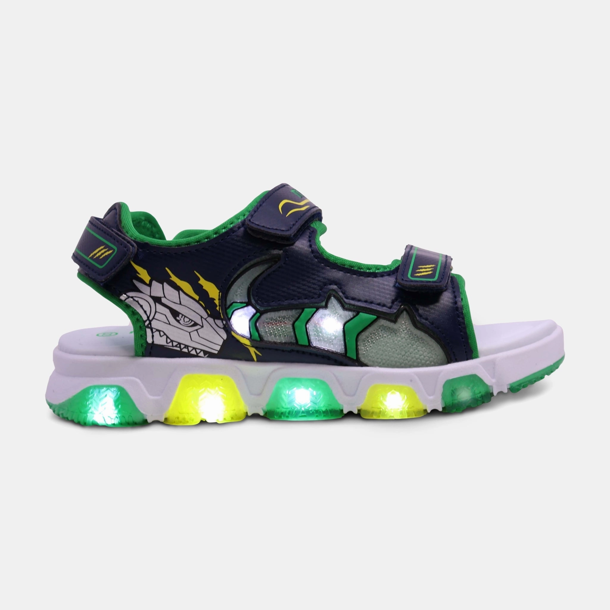 BOYS LIGHT SLIP-ON SANDALS Sandals With The Toes Covered