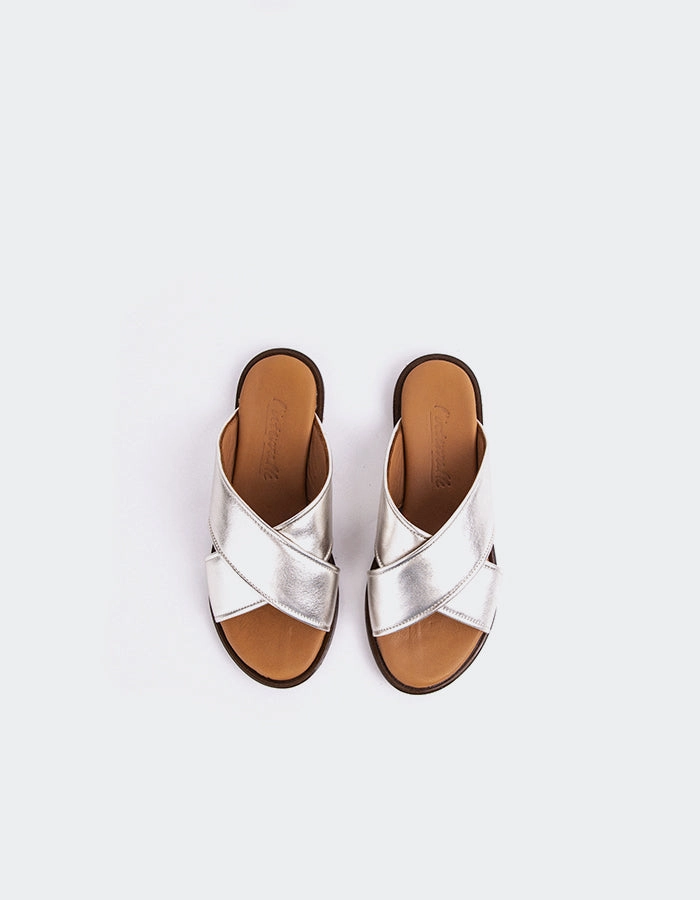 Sandals Negril Marigny Silver Metal