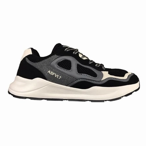  ASFVLT scarpa sneakers da uomo Concrete CO001 nero-grigio