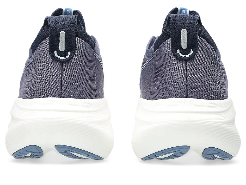 Good Running Shoes High Arches ASICS Nimbus 27 (Indigo Fog/Cool Grey) - Women's