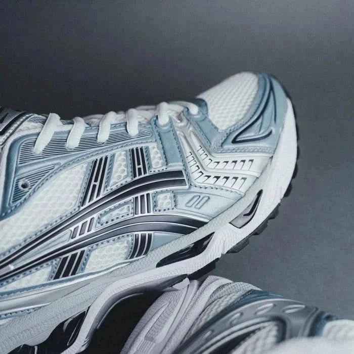 ASICS Gel-Kayano 14 White Fjord Grey Sale On Asics Running Shoes
