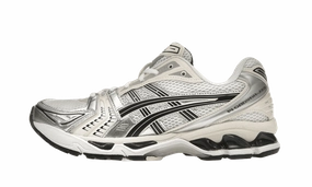 ASICS Gel-Kayano 14 White Midnight Best Shoe For Plantar Fasciitis Asics