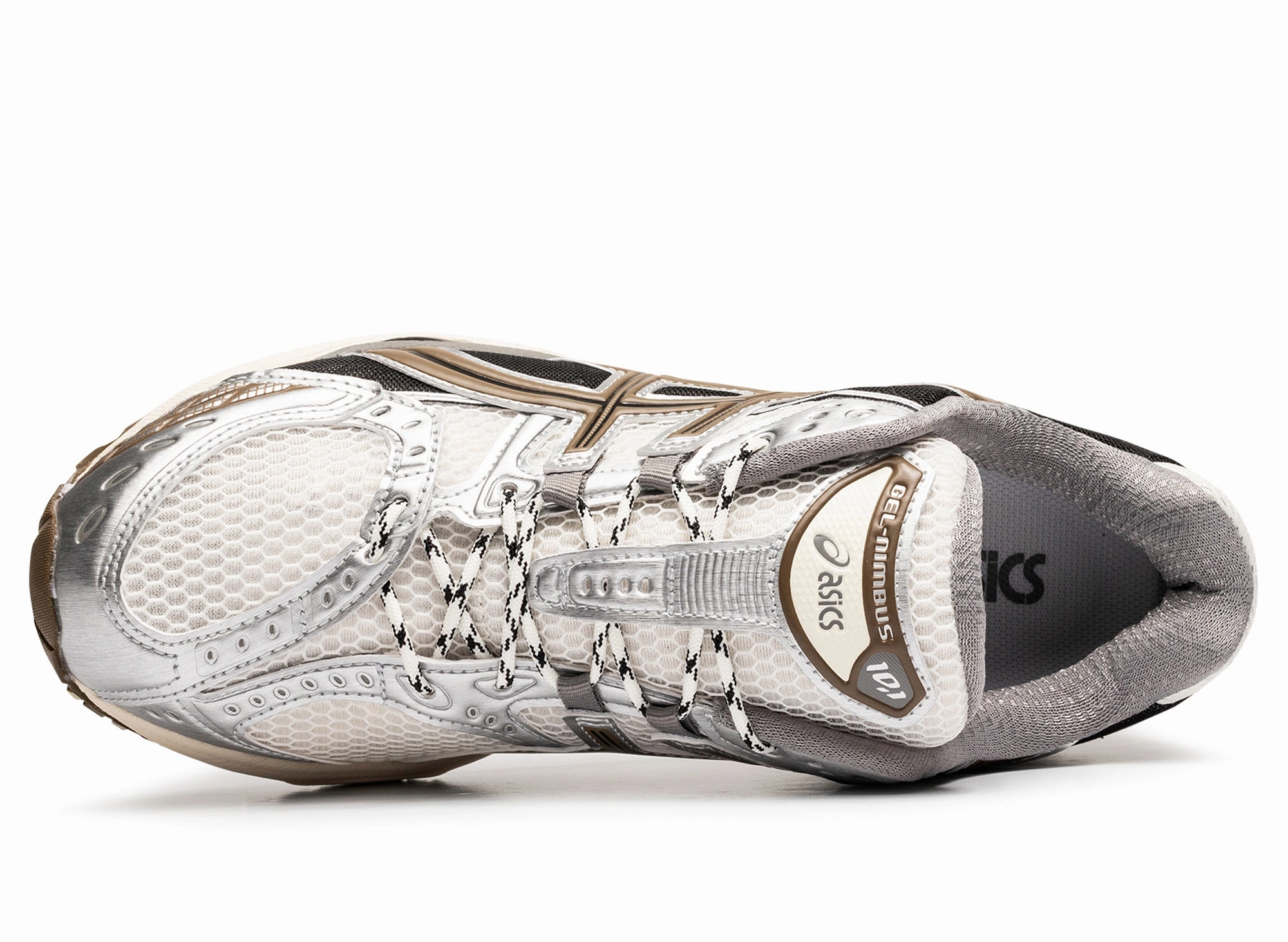 Asics Gel-Nimbus 10.1 'Cream / Pure Silver' Asics Shoes In Singapore