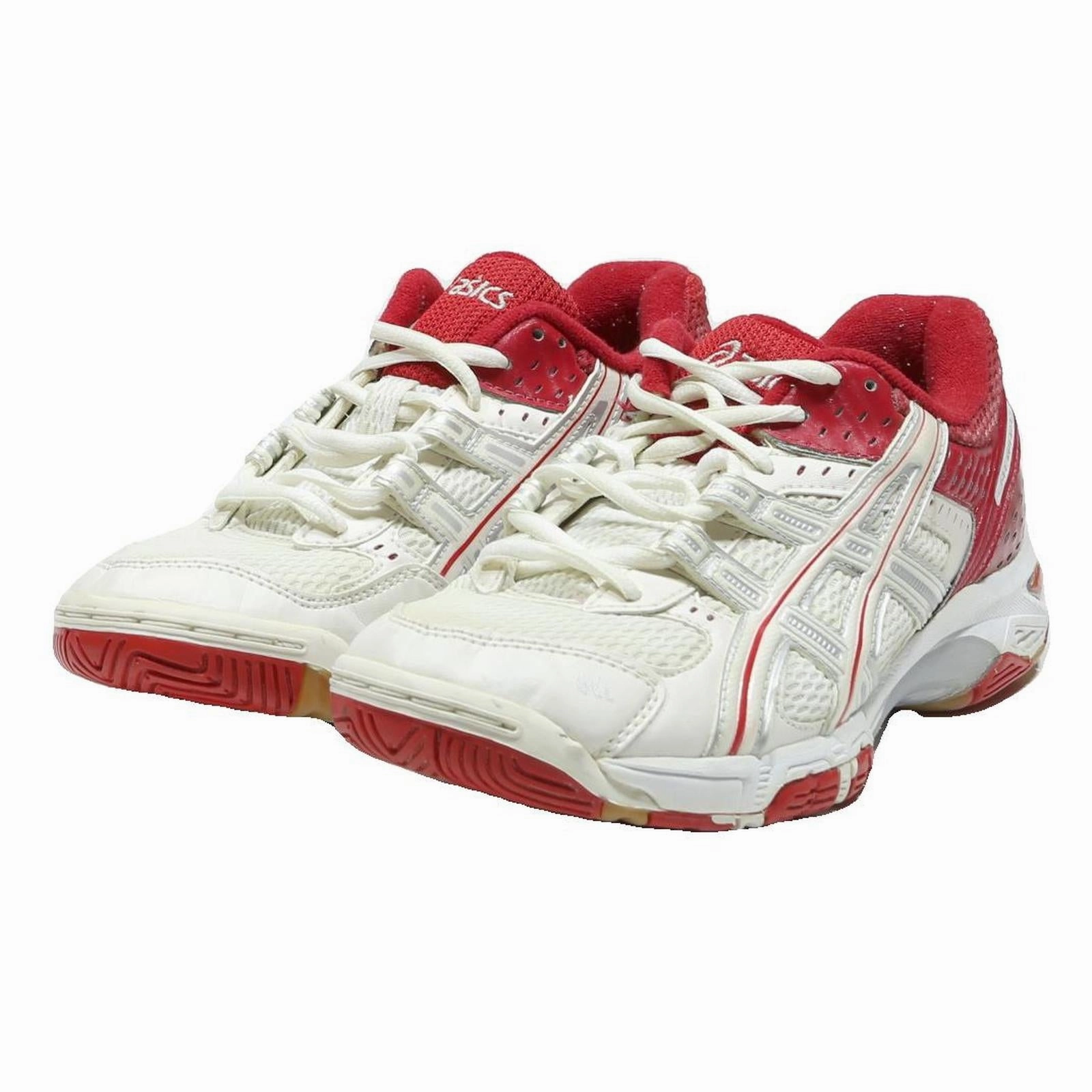 Onitsuka Tiger Asics Kill Bill' Shoes ASICS Gel Rocket Mens Low Top Trainers White & Red Synthetic UK 7 Indoor Court