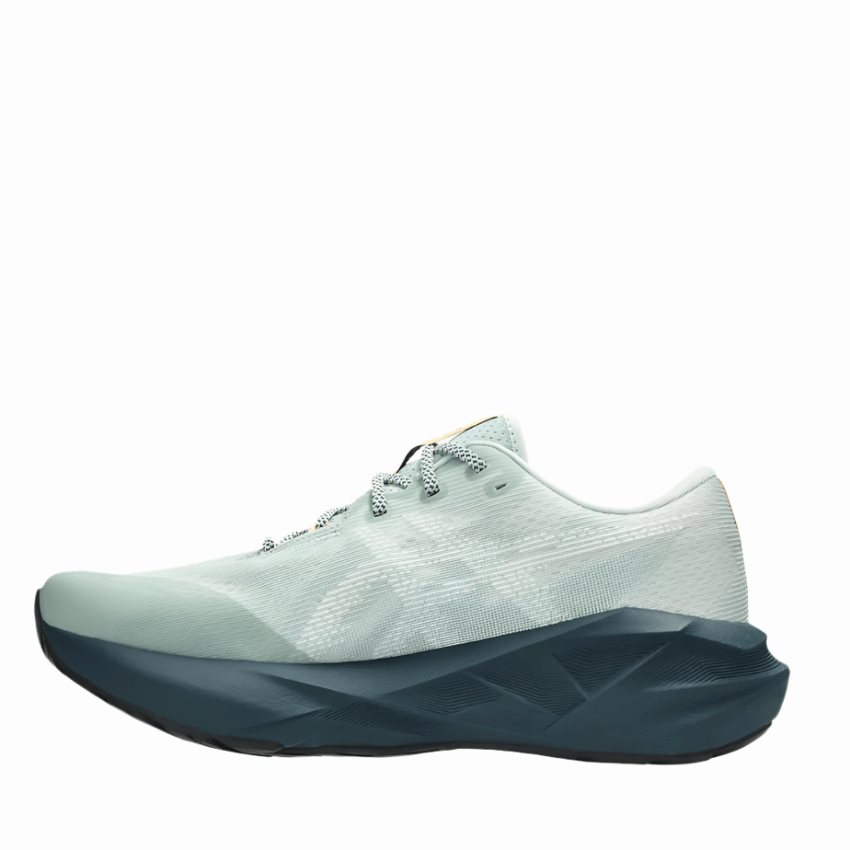 Asics High Arch Support Running Shoes ASICS Men's NOVABLAST 5 TR Running Shoes in Nature Bathing/Lichen Rock AW25