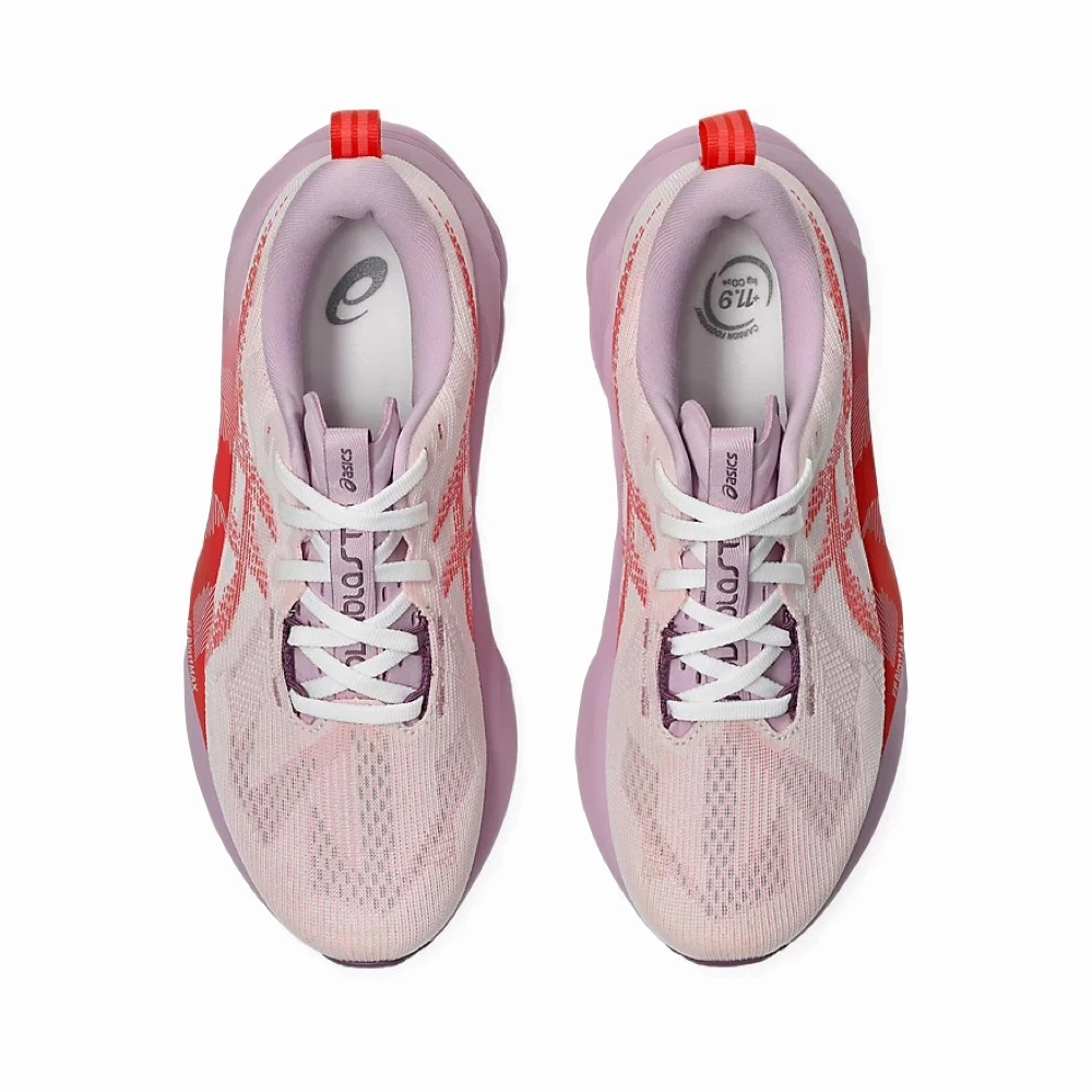 Asics Gel-kayano 14 Running Shoes Asics Women's Novablast 5 Sneaker in White/Coral