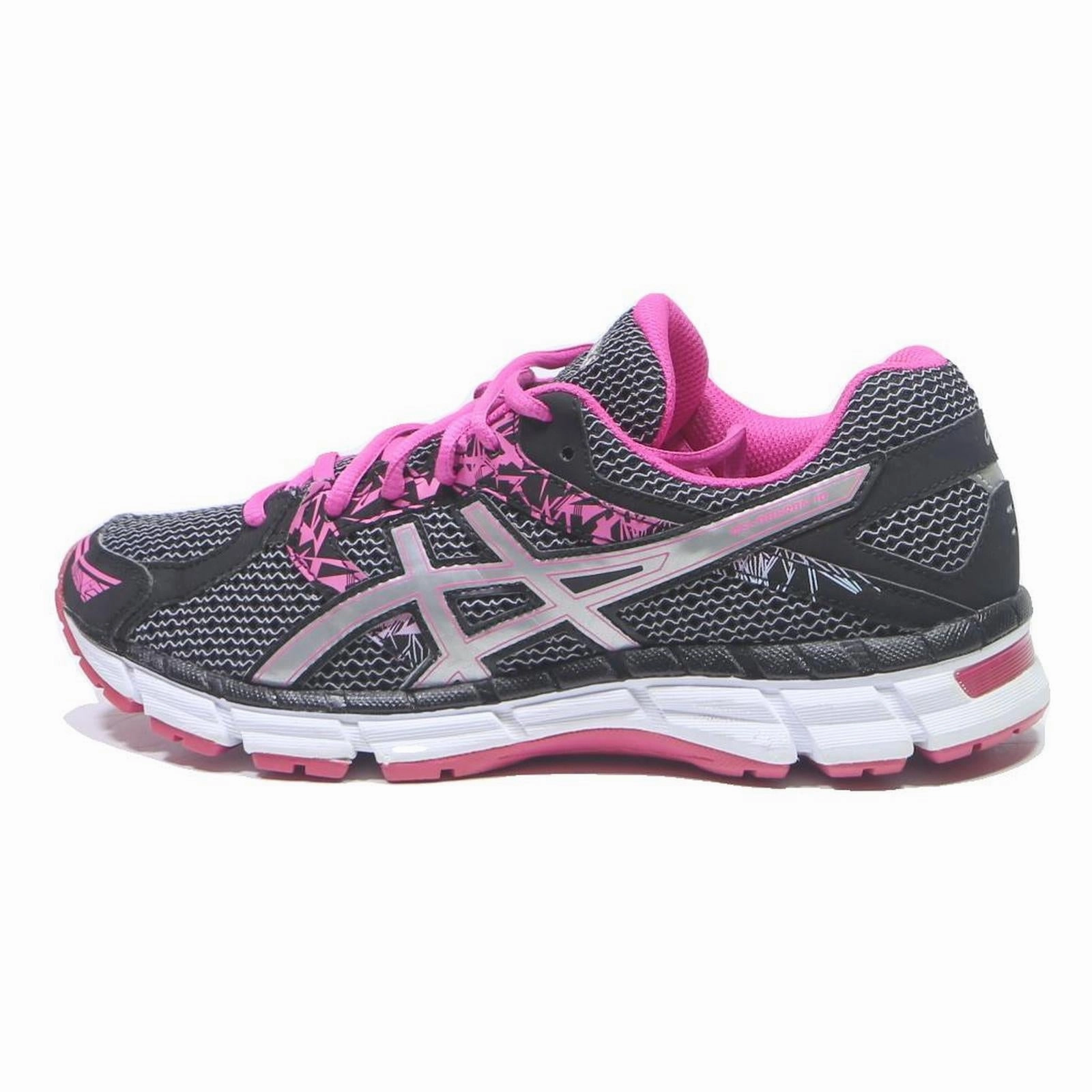 Shoes Like Asics Superblast ASICS Womens Running Trainers Low Top Synthetic UK 7 Black Pink Sports Shoes